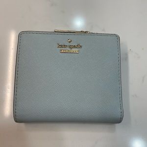 Kate Spade Wallet- light blue, used, like new- the perfect size!